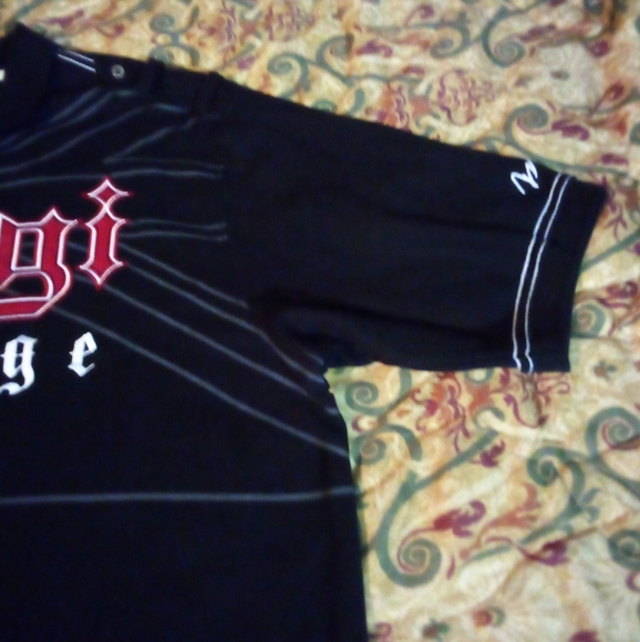 COOGI Heritage Designer Shirtsleeve Polo Shirt Men's 2XL Black - Picture 5 of 15